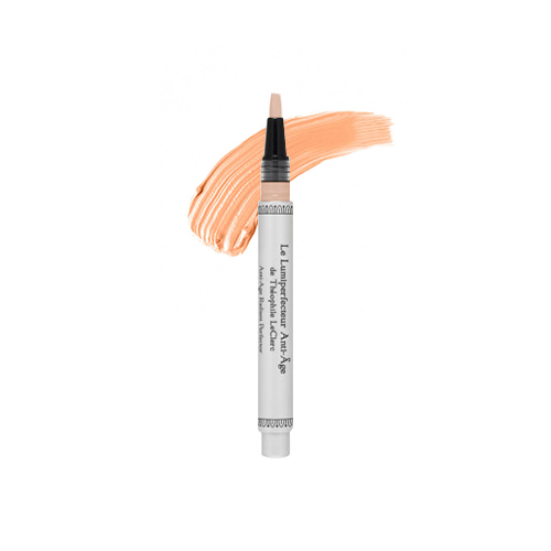 T LeClerc Correcting Fluid Pen/Anti-Age Radiant Perfector 03 - Fonce on white background