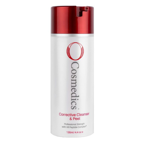 O Cosmedics Corrective Cleanser and Peel on white background