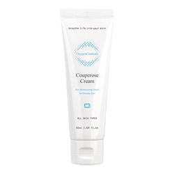 Couperose Cream on white background