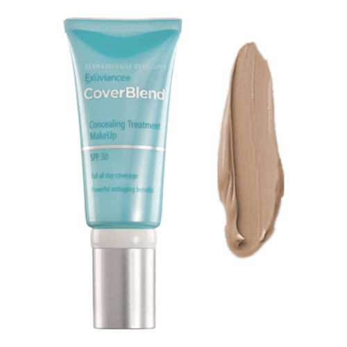 Exuviance CoverBlend Concealing Treatment Makeup SPF 30 - Honey Sand, 30ml/1 fl oz