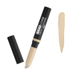 Cover Cream Concealer - 001 Light Beige on white background