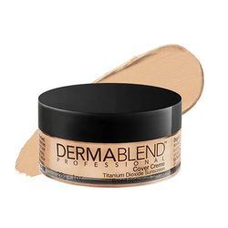 Cover Creme Full Coverage Cream Foundation - 0C Pale Ivory on white background