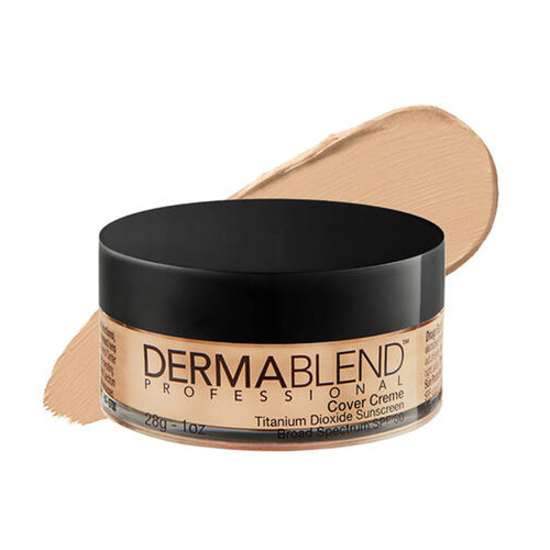 Dermablend Cover Creme Full Coverage Cream Foundation - 0C Pale Ivory on white background