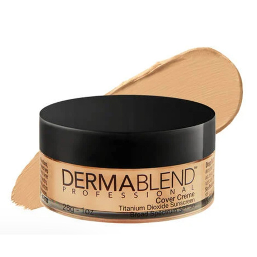 Dermablend Cover Creme Full Coverage Cream Foundation - 0C Pale Ivory on white background