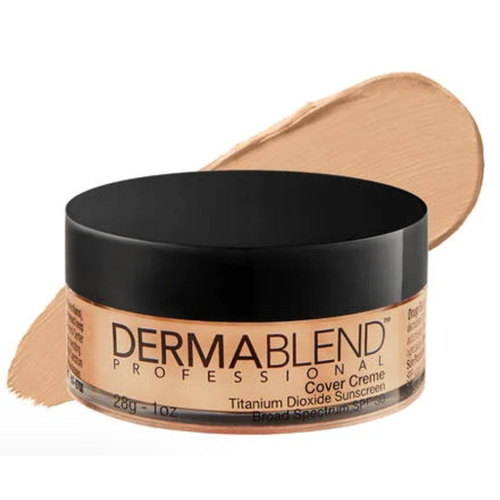 Dermablend Cover Creme Full Coverage Cream Foundation - 0C Pale Ivory on white background