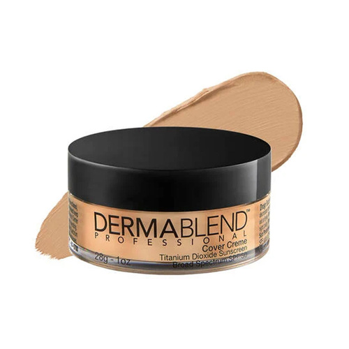 Dermablend Cover Creme Full Coverage Cream Foundation - 0C Pale Ivory on white background