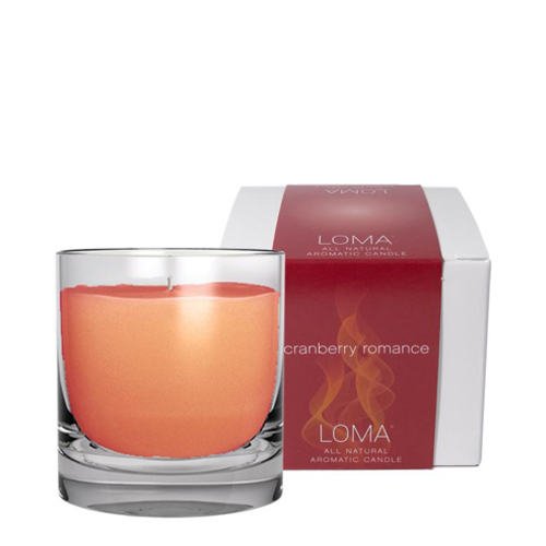 Loma Organics Clove Insight Candle on white background
