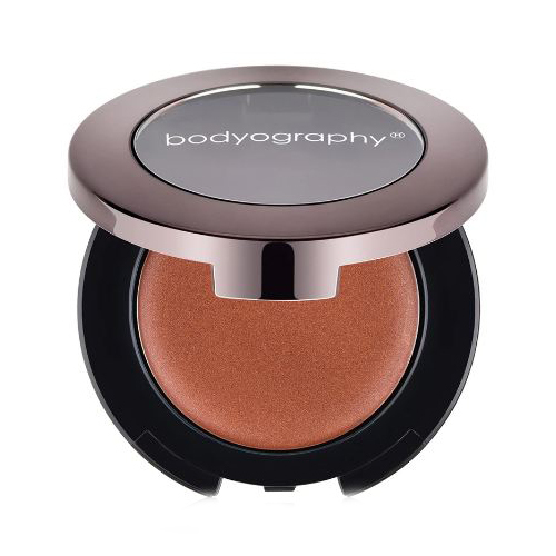 Bodyography Cream Blush - Cantaloupe (Brown and Peach Matte Blush) on white background