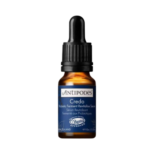Antipodes Credo Probiotic Anti-Blemish Serum on white background