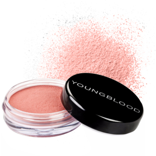 Youngblood Crushed Mineral Blush - Adobe on white background