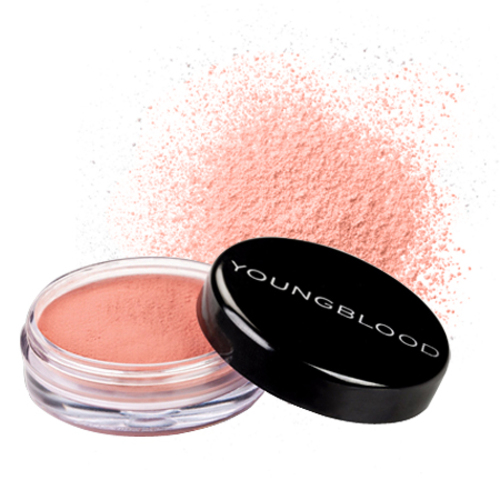 Youngblood Crushed Mineral Blush - Adobe on white background