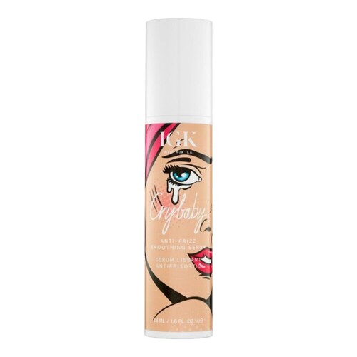 IGK Hair Crybaby Anti-Frizz Smoothing Serum on white background