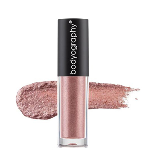 Bodyography Crystal Glide Liquid Eyeshadow - Citrine (Bright Gold) on white background