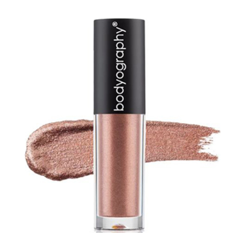 Bodyography Crystal Glide Liquid Eyeshadow - Citrine (Bright Gold) on white background