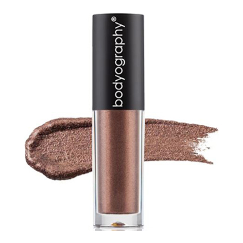Bodyography Crystal Glide Liquid Eyeshadow - Citrine (Bright Gold) on white background