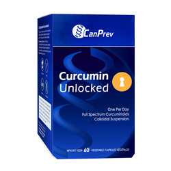Curcumin Unlocked on white background