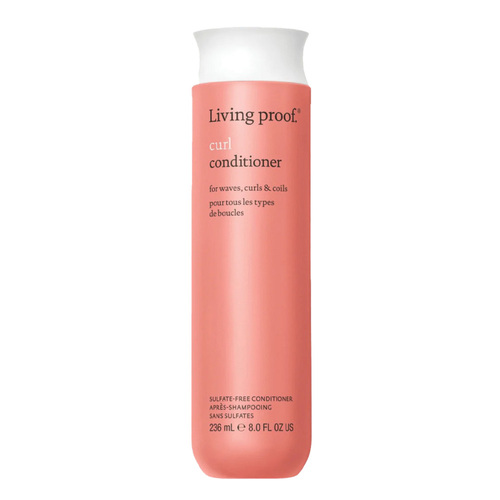 Living Proof Curl Conditioner on white background