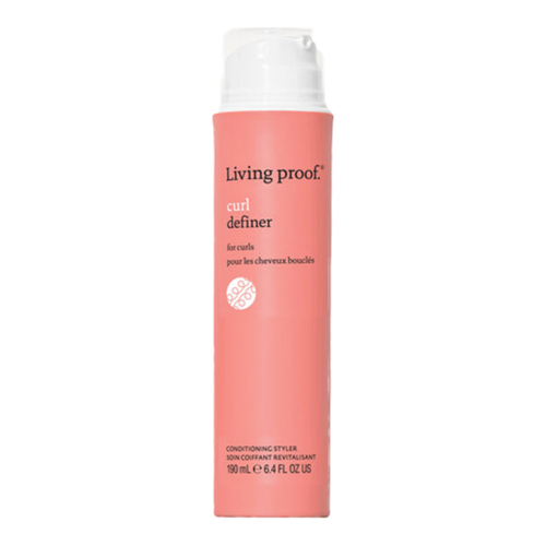 Living Proof Curl Definer on white background