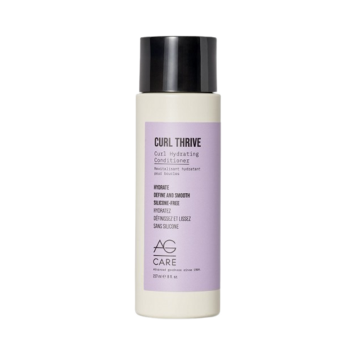AG Care Curl Thrive Curl Hydrating Conditioner, 237ml/8.01 fl oz AG Care Curl Thrive Curl Hydrating Conditioner on white background
