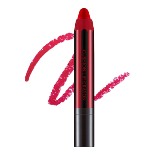 MISSHA Cushion Lip Crayon - RD01 | Cherry Shower, 2.5g/0.1 oz