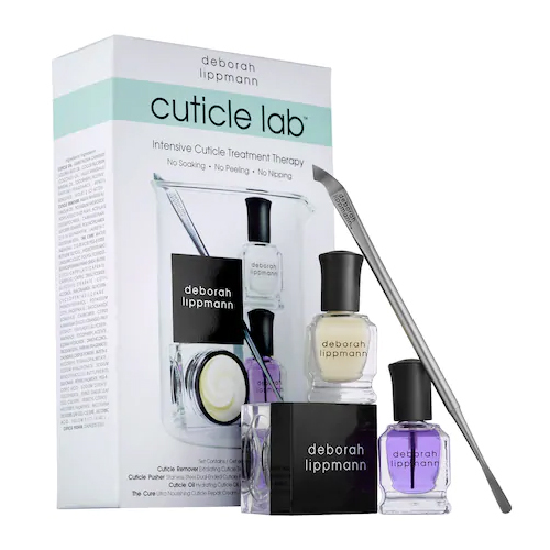 Deborah Lippmann Cuticle Lab - Nail Treatment Set, 1 set