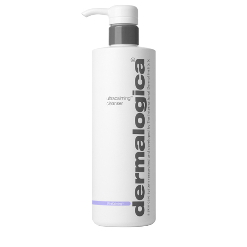 Dermalogica UltraCalming Cleanser on white background