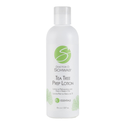 Tea Tree Prep Lotion on white background