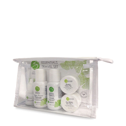 Sensitive Travel Set on white background
