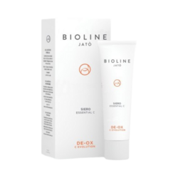 DE-OX Serum Essential C on white background