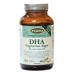 DHA Vegetarian Algae on white background