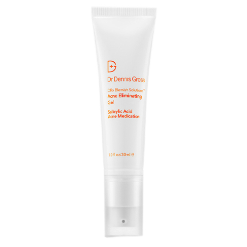 Dr Dennis Gross DRx Acne Eliminating Gel on white background