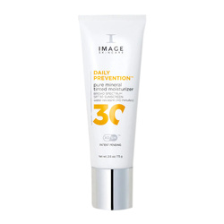 Daily Prevention Pure Mineral Tinted Moisturiser SPF 30 on white background