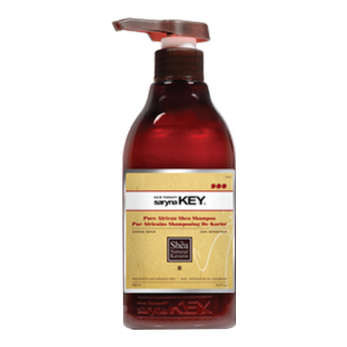 saryna KEY Damage Repair Shampoo on white background