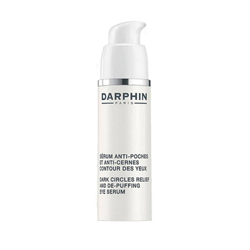Darphin Dark Circles Relief and De-Puffing Eye Serum on white background