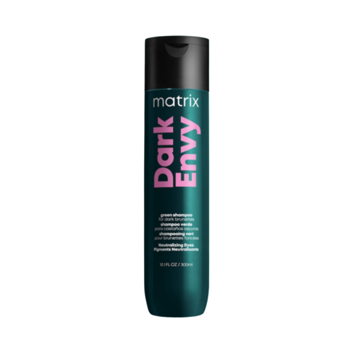 Matrix Dark Envy Green Toning Shampoo for All-Over Black to Dark Brown Hair on white background