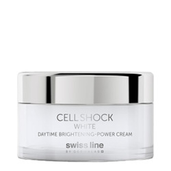 Cell Shock Daytime Brightening Power Cream on white background