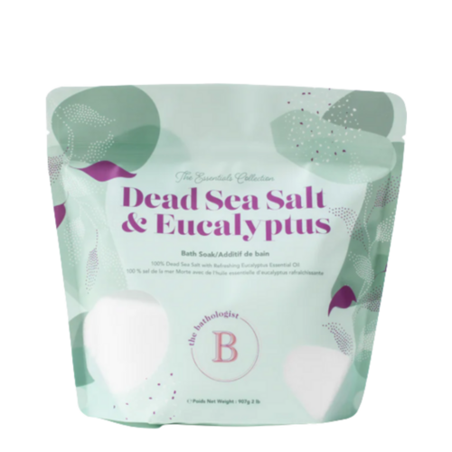 The Bathologist Dead Sea Salt and Eucalyptus Bath Soak on white background