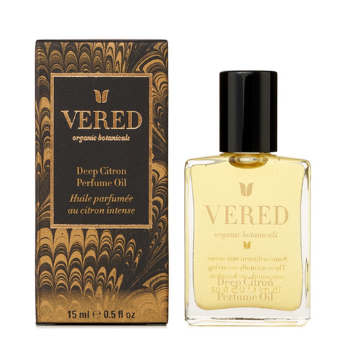 Vered Organic Botanicals Deep Citron Perfume, 15ml/0.5 fl oz