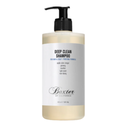 Deep Clean Shampoo on white background