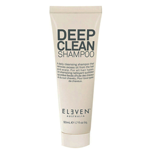 Eleven Australia Deep Clean Shampoo on white background