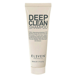 Deep Clean Shampoo on white background