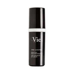 Deep wrinkles EGF serum on white background