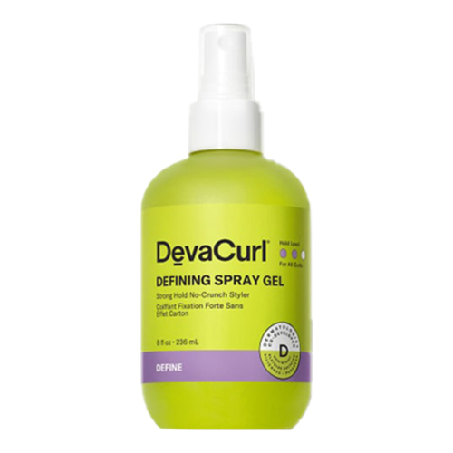 DevaCurl  Defining Spray Gel on white background