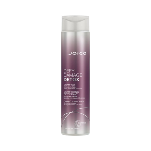 Joico Defy Damage Detox Shampoo on white background