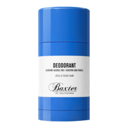 Deodorant on white background