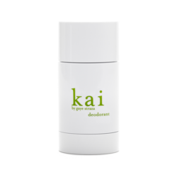 Deodorant on white background