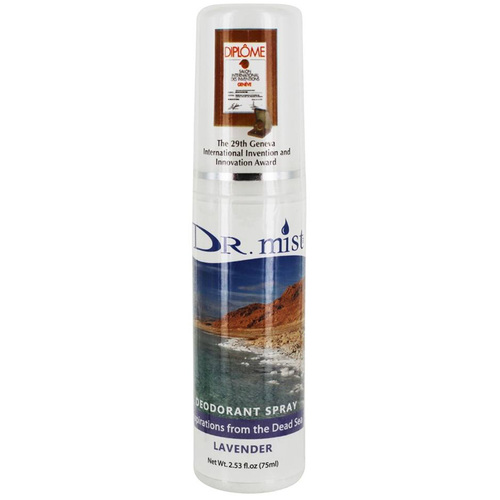 Dr Mist Deodorant Lavender Mist on white background