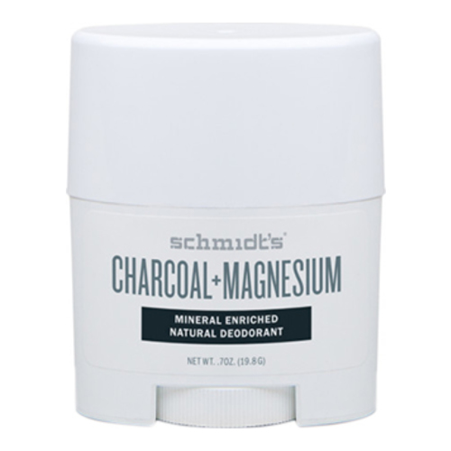 Schmidts Natural Deodorant Stick (Travel Size) - Charcoal + Magnesium, 19.8g/0.7 oz