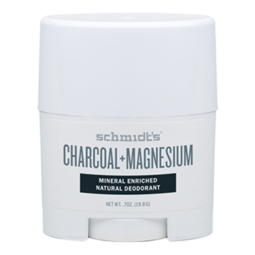 Schmidts Natural Deodorant Stick - Charcoal + Magnesium on white background