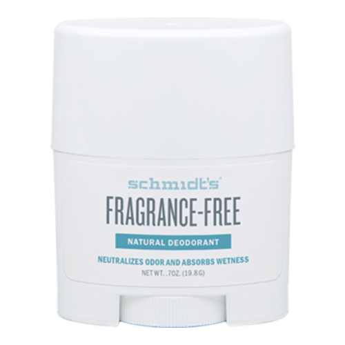 Schmidts Natural Deodorant Stick - Fragrance - Free on white background